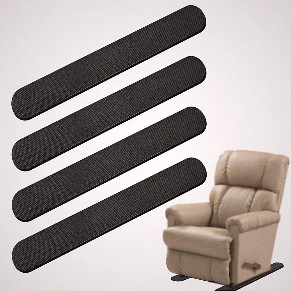 4 PCS 30Inch Non-Slip Furniture Rail Pads for Hardwood Floors and Other Types of