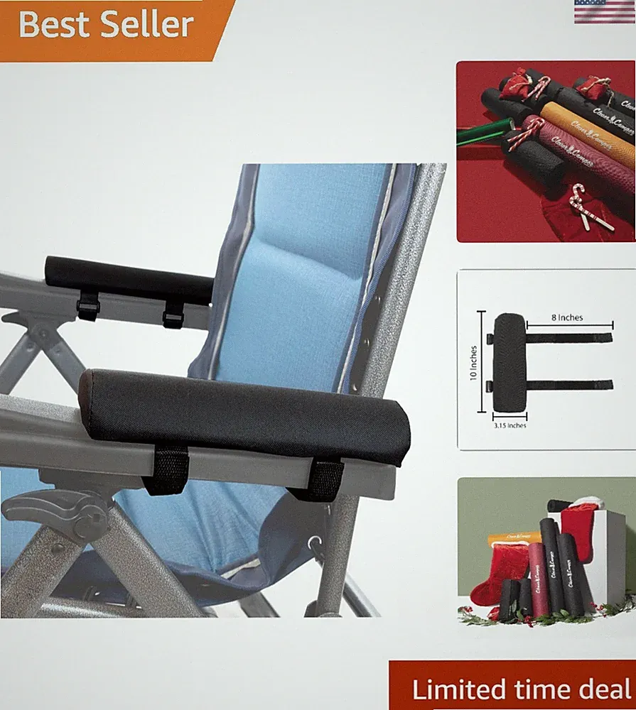 Essential Zero Gravity Chair Comfort Cushion - Ideal for Camping Adventures