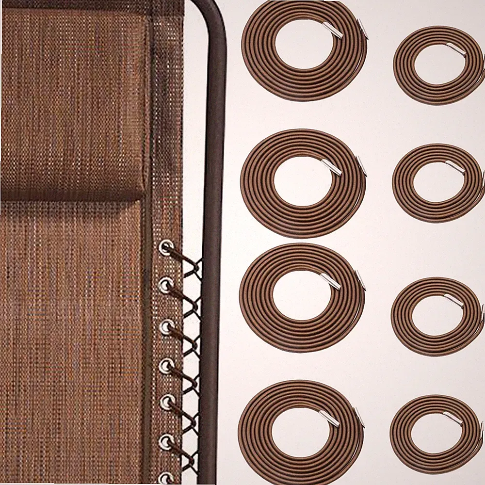 Professional Cords for Zero Recliner Repair Tool for Lounge Chair(Brown-8Cords)