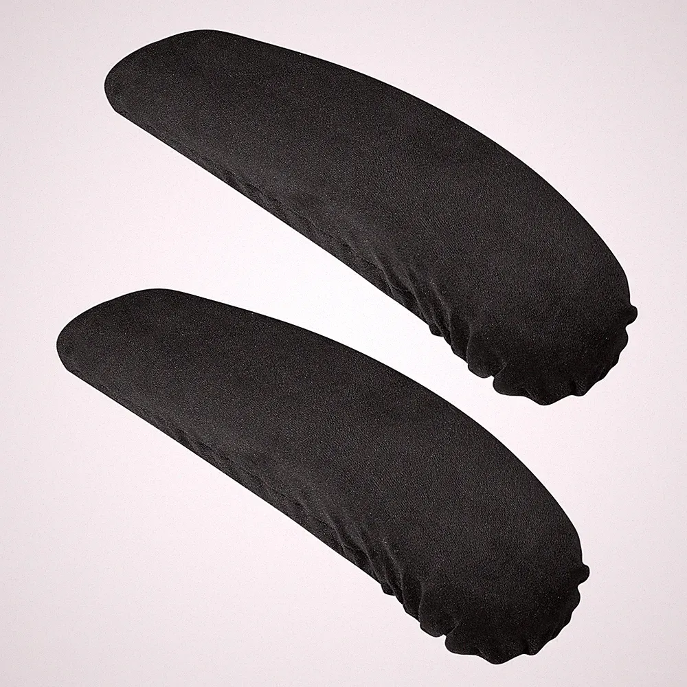 QfwdfcTrenz 1 Pair Office Chair Arm Covers Nylon Armrest Cover Black