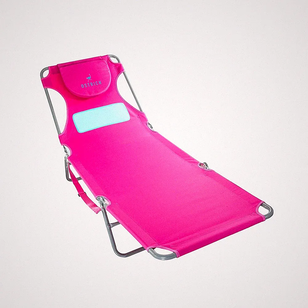 the Ladies Comfort Lounger with Chest Support, Foldable and Portable Reclinin...